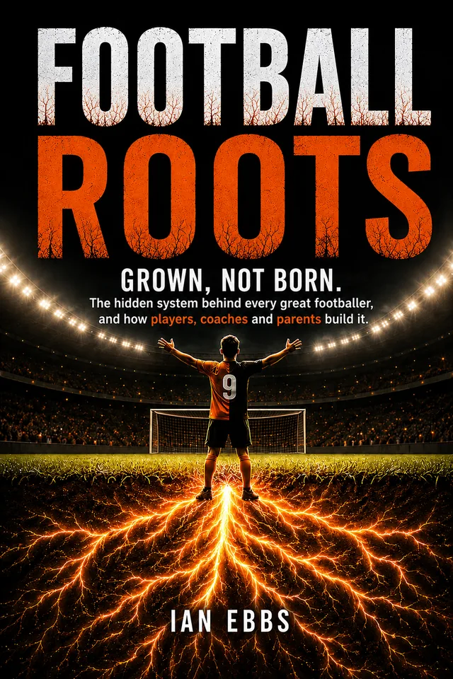 Cover of Football Roots: Grown, Not Born, by Ian Ebbs